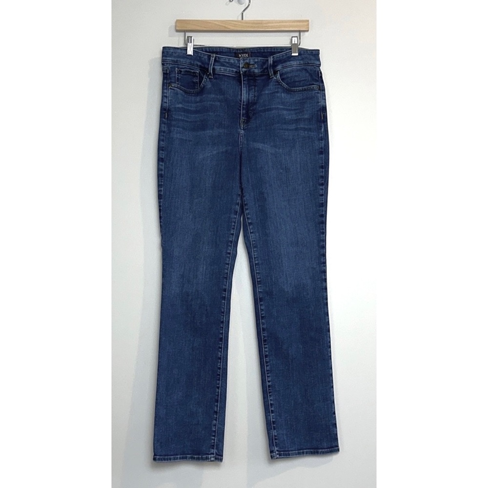 NYDJ Marilyn Straight Jeans Habana Wash - Picture 4 of 11